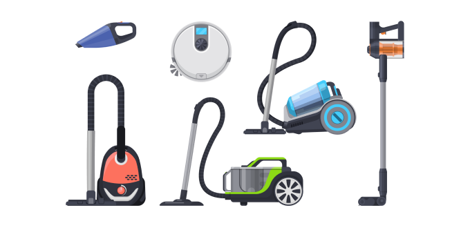 Image of vacuum cleaners