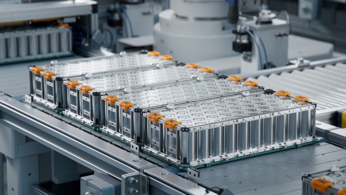 This is an image of an EV battery pack.