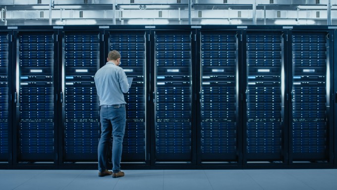 Image diagram of data center